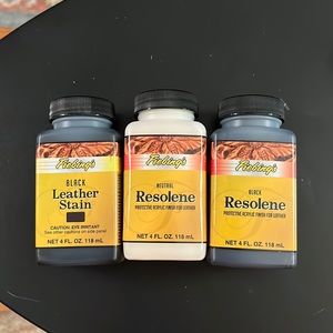 Leather Stain and Resolene